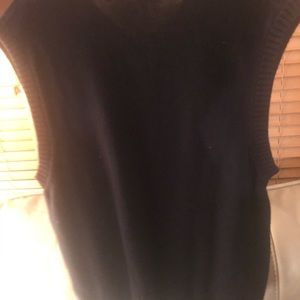 Polo sweater vest medium